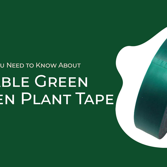 Everything You Need to Know About Reusable Green Garden Plant Tape