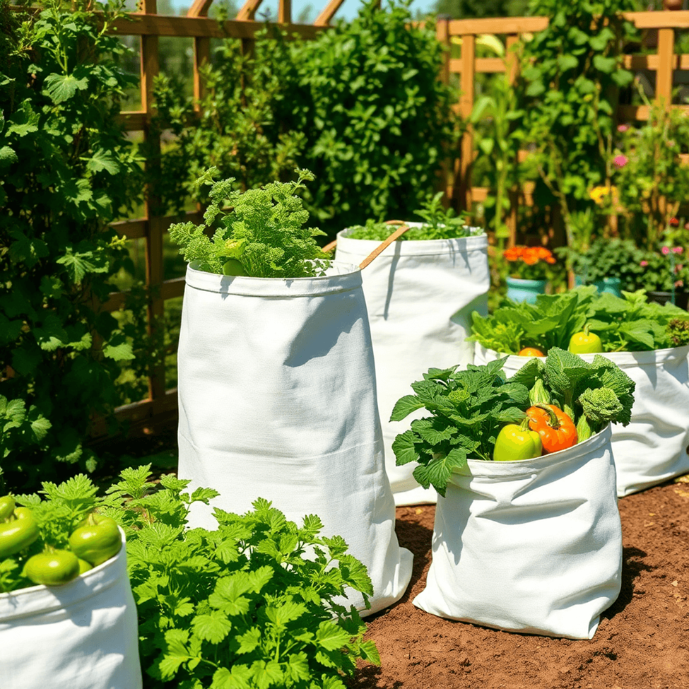 How to Use Cloth Grow Bags to Reduce Plastic Waste in Your Garden