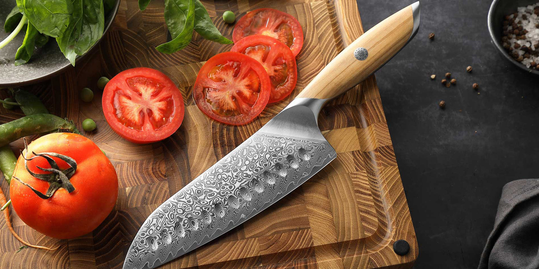 The Ultimate Guide to Santoku Knives with a Granton Edge