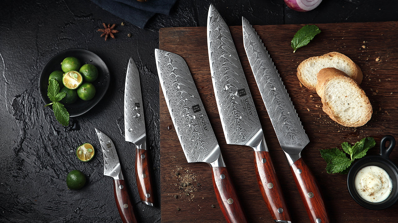 kitchen knife set 5pcs