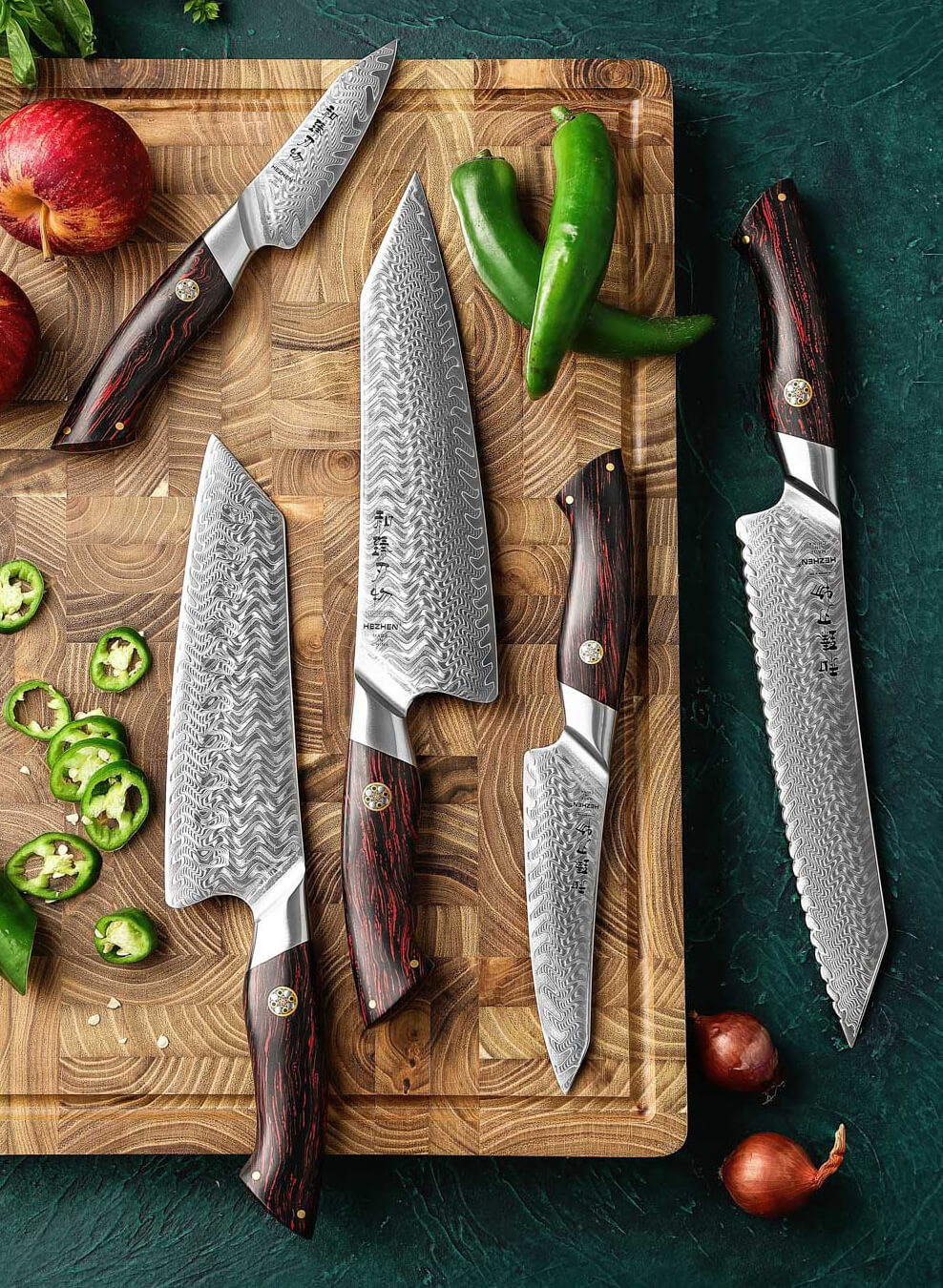 Shop Damascus Kitchen Knives in Medford, OR