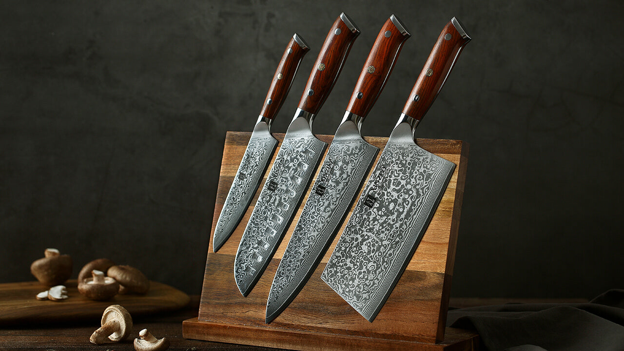 Damascus Kitchen Knives B13R Series Build Your Own Bundle