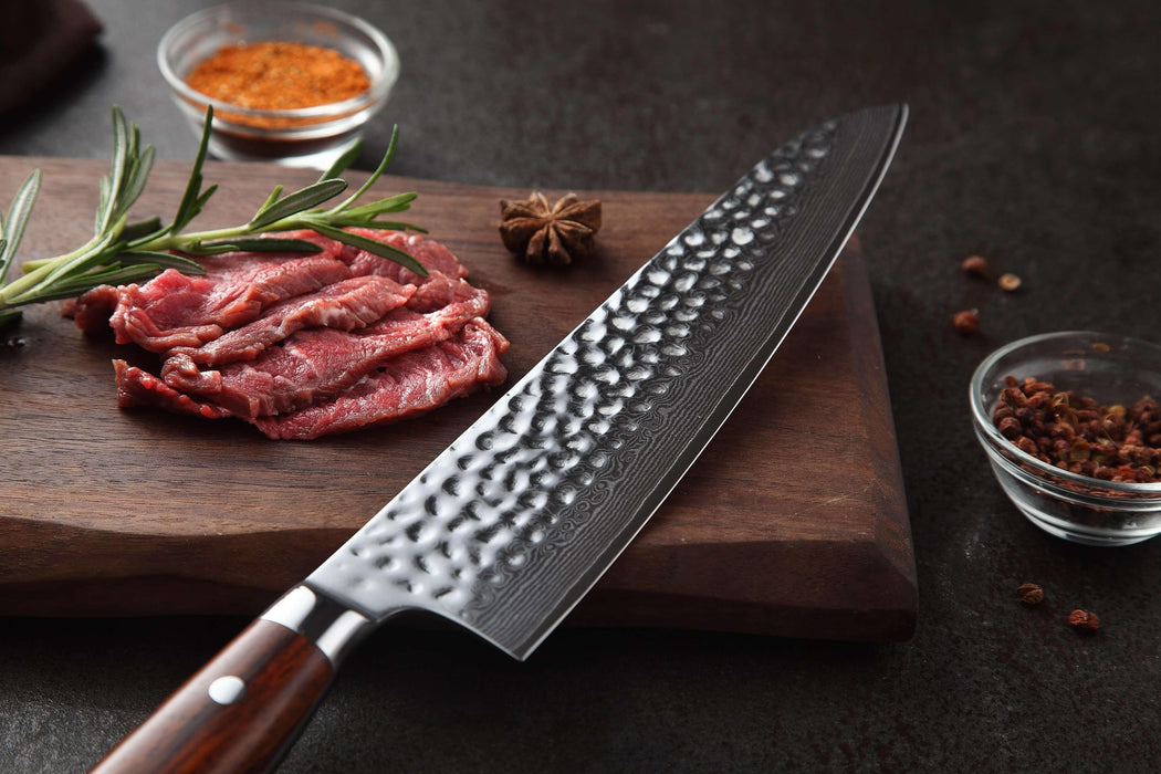 SHAN ZU Knife Set, Kitchen Knife Sets 3pcs with German Stainless Steel 40%  OFF £